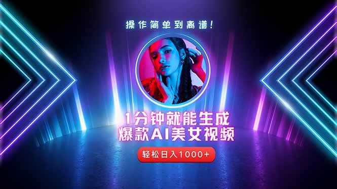 (5.9)2025年最强副业：用AI做短视频，从零开始打造爆款账号！